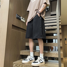 现货~夏季运动短裤潮流排扣休闲裤S025-特P30控55，男装牛仔裤，电商A337