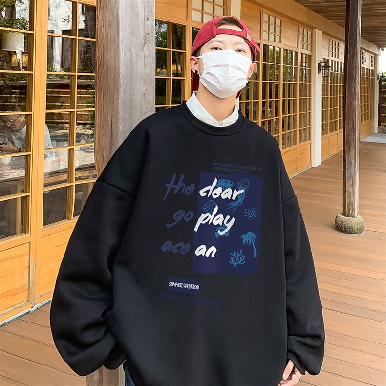 直播360克重磅美式印花卫衣Y206特P28 同步供应华棉品质P38特图片