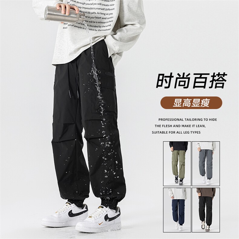 现货 美式工装裤冲锋裤男户外机能风登山运动裤休闲裤AK0256-P50图片