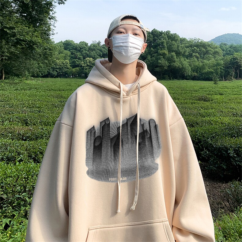 抖音得物供货可提供视频2024春季新款重磅美式卫衣DL1879,男装卫衣,电商A486