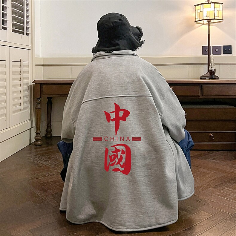 控58加厚加绒衬衫男大码长袖衬衣男外套HC79198-P38加绒款-P48,男装衬衫,电商A040
