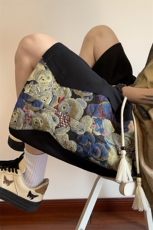 2024夏季新款内景大码小熊菠萝格短裤M-5XHK24233-特P30，男装休闲裤，电商A022