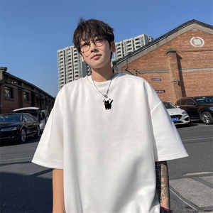 麂皮绒！重磅麂皮绒短袖t恤男JPDX196-特P 19 控38图片