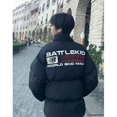 潮牌美式复古字母面包棉服男冬季情侣高街棉衣外套MC07，男装棉衣，星座1116A（原606A-3）