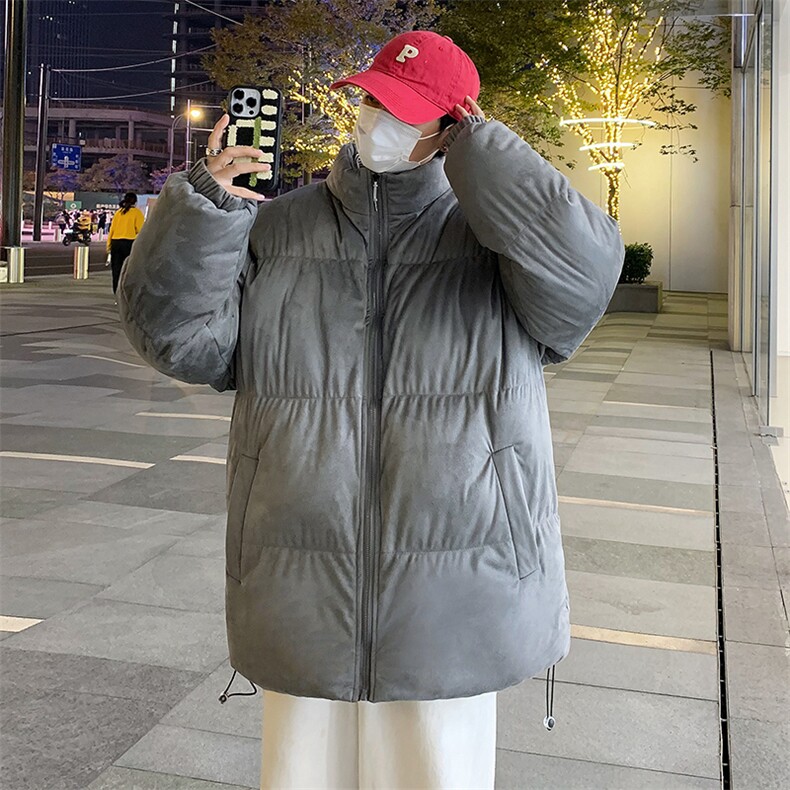 冬季防风棉衣面包服潮牌宽松休闲百搭棉衣外套,男装棉衣,星座410-6（原星座1304-1）