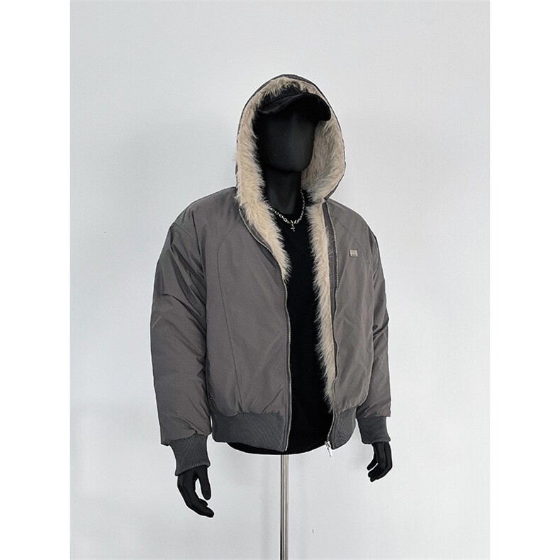 【有货】毛领连帽棉服夹棉棉袄外套MY9089特P114,男装棉衣,星座908-1