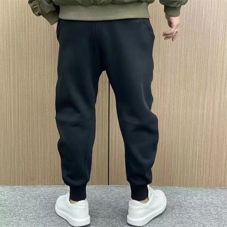 新款潮流冬季原宿青少年长裤修身潮流百搭休闲裤韩版束脚宽松型,男装休闲裤,星座506A