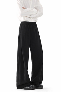 2025春季褶皱弯刀西裤 A516特P45控78图片
