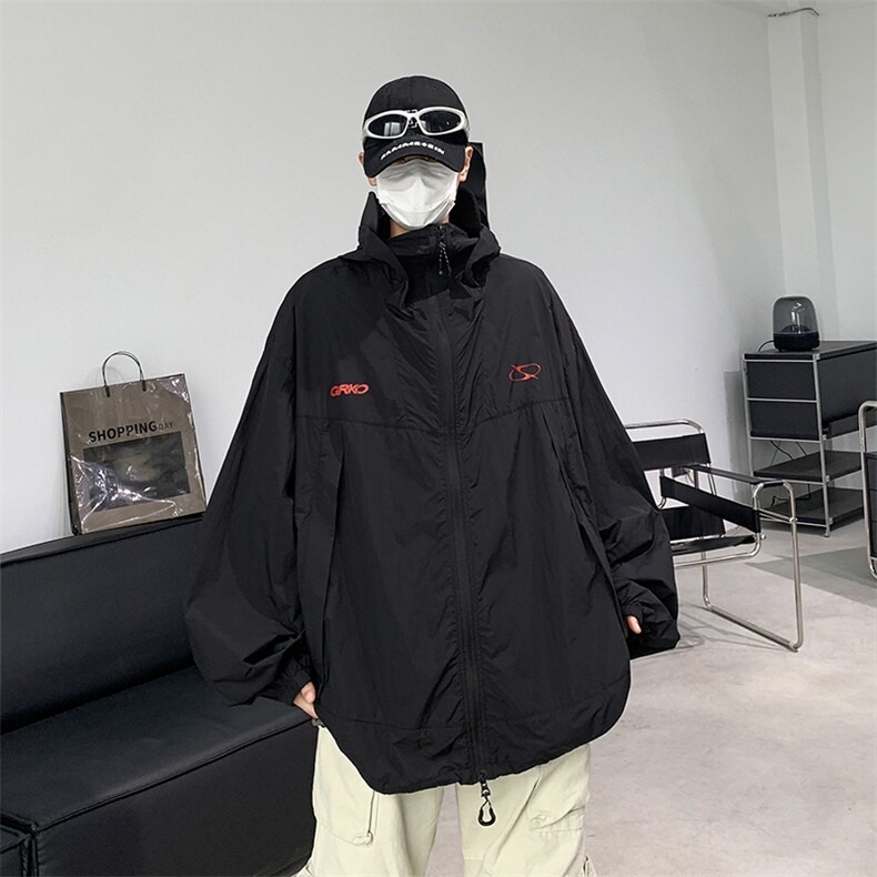 夏季男女防晒衣潮流情侣户外潮流轻薄休闲外套F931-P48,男装防晒衣,星座308B-2