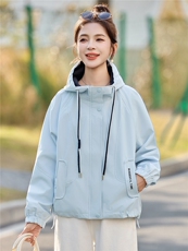 现货！现货！2026年春秋新款时尚减龄休闲风短款外套女，女装短外套，以桐