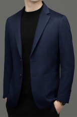 BW63682钱塘2020-2冬季厚款商务时尚休闲中年男士毛呢西服P395，男装西服，钱塘207-2