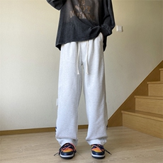 K115-P32日系宽松型直筒抽绳休闲裤，男装休闲裤，星座1501-1