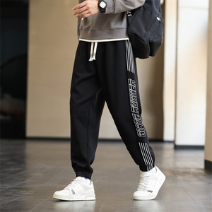 M-8XL男士大码宽松休闲印花卫裤  大码元 控69图片