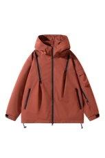 现货多拉链冲锋衣宽松男外套DSA157B-JK1562-P60，男装夹克，电商A157B