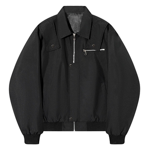 JK759-特P35现货！2026新款美式机能工装痞帅夹克棒球服情侣外套图片