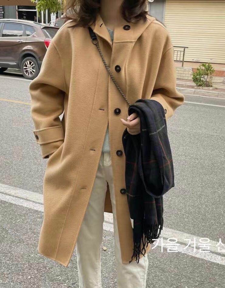 【现货】双面羊绒大衣冬季，其它，YNJDD