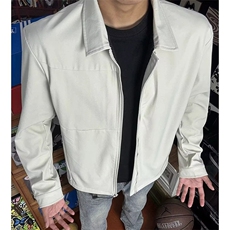 网图慎用行政夹克衫拉链口袋宽松休闲外套XZ212-1-QJK937-P50，男装夹克，星座212-1