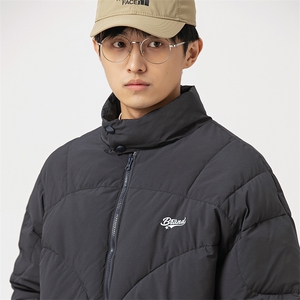 2026冬季新款男装日系潮牌纯色宽松休闲棉服加厚外套MY372-F139图片