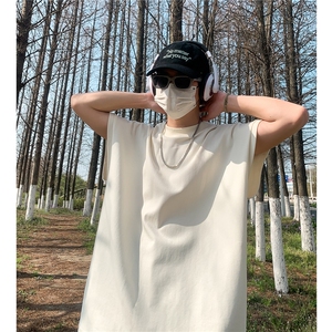 高质感可供得物抖音 403-BX01-特P35 控55无袖背心男夏季坎肩图片
