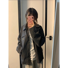 【有货】底特律夹克男款春秋美式水洗做旧短款工装外套Y188CC-P75，男装夹克，星座1007（原301D）