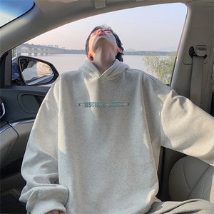 抖音得物供货 可提供视频 秋冬重磅美式宽松连帽卫衣WKD11图片