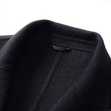 澳洲羊毛大衣男外套中年男士休闲西服领毛呢上衣MNSA2289-P480,男装风衣,电商B212（原钱塘6029）