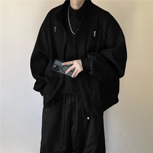 现货立领羊毛呢夹克外套秋冬加厚呢大衣A351-AJ2602-P125图片