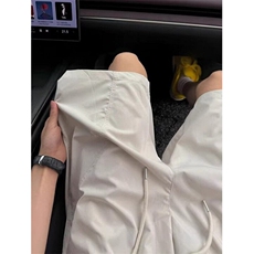 斜切运动短裤男夏季外穿冰丝速干裤子户外休闲五分裤KB573，男装牛仔裤，星座1116A（原606A-3）