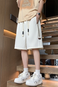 深度库存高克重卫裤短裤沙滩裤男宽松美式休闲运动裤DK59-特批20图片