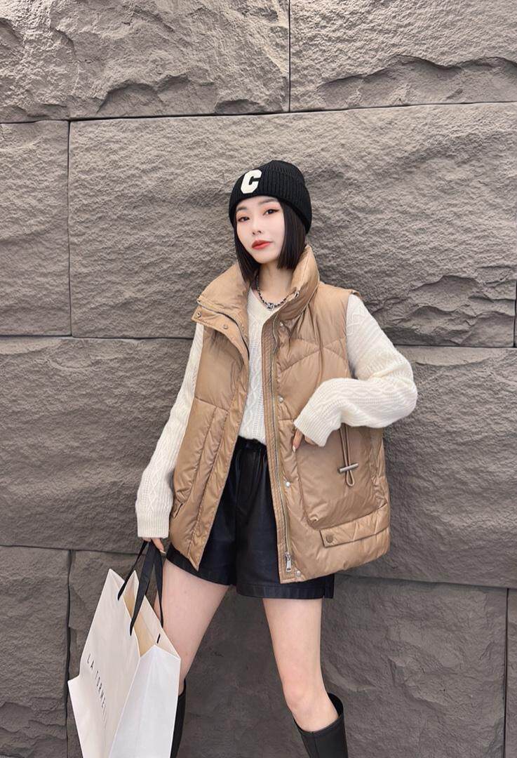 2022冬季羽绒马甲，女装马甲，曼希野
