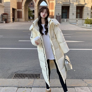 长款过膝宽松超保暖羽绒服190-F8803-P230-K348-50图片