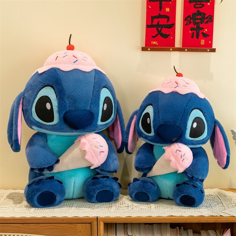 冰激凌史迪迪，小雨毛绒玩具