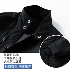 2025秋季新款硬汉风户外夹克男纯色立领外套DSA157B-J2506-特P75，男装夹克，电商A157B