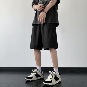 机能工装短裤男士夏季薄款大码宽松潮牌五分裤子 KK212-P35图片