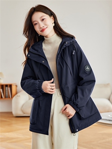 紫色收腰显瘦派克服加绒外套女2025秋冬新款宽松显瘦加厚保暖棉服图片