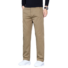 春季新款休闲裤男款2026新款百搭直筒商务长裤子K6983-P35，男装休闲裤，星座610（原A335）