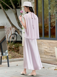 现货2026漂亮吊带连衣裙+上衣两件套夏天巨好看的套装女图片