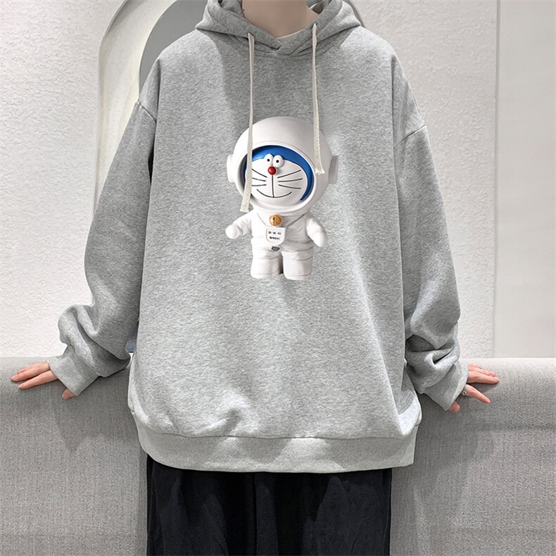 WY2233-P35加绒款-P40纯棉连帽卫衣男大码运动帽衫宽松薄外套男,男装卫衣,电商A040