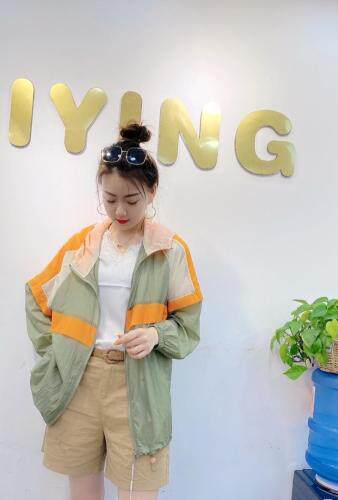 夏季新款撞色防晒衣，女装，帝瀛 DY