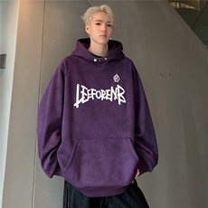 扎染脏脏卫衣男连帽春秋做旧外套复古重磅帽衫w102-p58，女装短外套，电商C307A