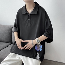 方领POLO衫套头货号-T002-p25，男装T恤，电商A020