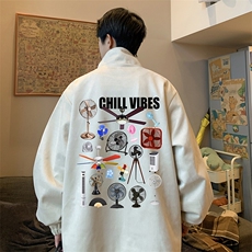 麂皮绒夹克男大码立领褂子外套JK85383-P68加绒款-P78，男装夹克，电商A040