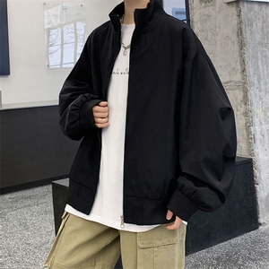 JK5023/P70春装新款炫彩缎面飞行夹克男女美式潮短款外套宽松上衣图片