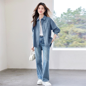 新款早春灯芯绒小西装女外套上衣长袖时尚女装开衫女图片