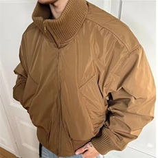现货DRS098-批75美式外套男冬季廓形飞行夹克棉服，男装棉衣，星座603-2
