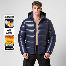 2025冬季新款立领棉衣时尚百搭加厚面包服青年靓仔棉服爸爸款外套，男装棉衣，星座505-2（原电商A260-1)