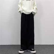 W11057-P38特批网图现货新款复古纯色直筒休闲裤工装纯棉长裤，男装工装外套，星座1608