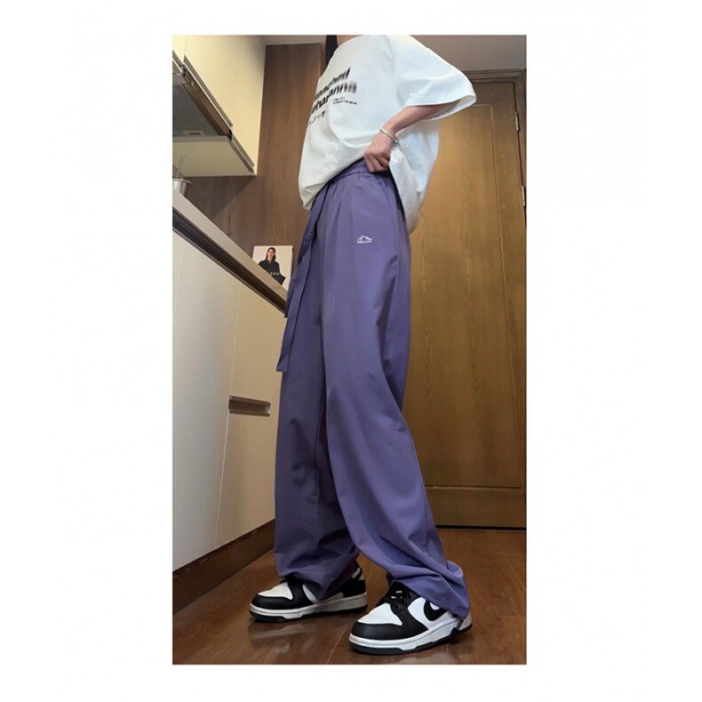 夏季薄款多巴胺裤子速干梭织沙滩运动裤SK281P45，女装休闲裤，星座1116-2