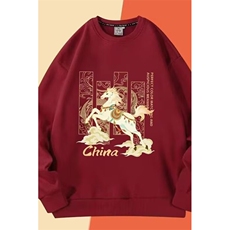 1506/QG190/P29卫衣男连帽春秋季ins宽松潮牌字母印花百搭外套，女装短外套，星座1506