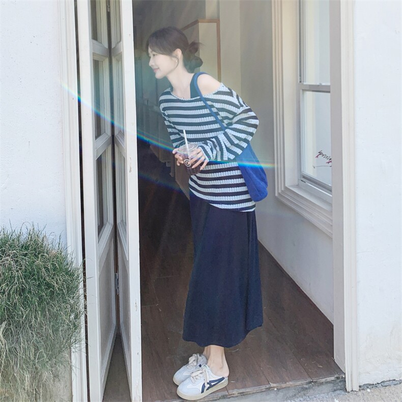现货--2026年春季新款蓝色两件套203-2610-P165-K268,女装套装/套裙,浙宝203